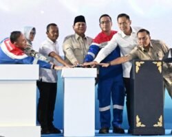 Presiden Prabowo Resmikan Infrastruktur Energi Terintegrasi Senilai Rp123 Triliun di Kalimantan Timur