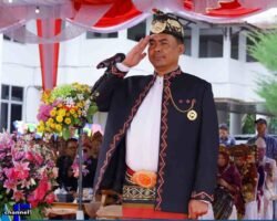 PAWAI BUDAYA WARNAI HARI JADI KE-22 OKU SELATAN, BUPATI AJAK PERKUAT KEBERSAMAAN DAN PEMBANGUNAN
