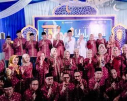 Bupati Hj. Ratna Machmud dan Wakil Bupati H. Suprayitno Ramah Tamah Bersama Gubernur Sumsel