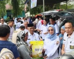 Wawako Lubuk Linggau H. Rustam Effendi Tinjau Bazar Ramadhan dan Idul Fitri