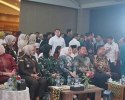 Bupati Hj Ratna Machmud Hadiri Pembukaan HKG PKK Ke-54 dan Rakerda Dekranasda Sumsel