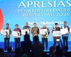 Menorehkan Prestasi Bupati Muratara Terima Penghargaan Daerah Kategori Pengendalian Inflasi