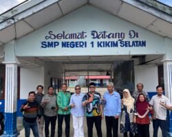 Kepala Dinas Pendidikan Lahat Niel Aldrin Kunjungan ke SMPN 1 Kikim Selatan dan SD se-Kikim Area Mendata Bangunan Rusak 