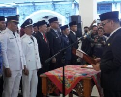 Bupati Dr. Joncik Muhammad Lantik Pejabat Dilingkungan Pemkab Empat Lawang